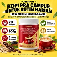Vitanova Coffee Morigold Original Kopi Moringa Habbatus Sauda Oat Beta Glucan Premix Coffee