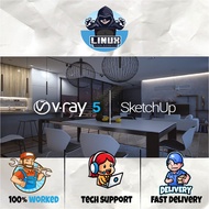 Vray 4/ 5 /6 Latest for SketchUp 2017 - 2024 || 100% WORKING || LIFETIME