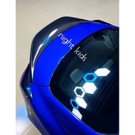 Suitable for 2022 Subaru BRZ Toyota GR86 modified TRD carbon fibre tail