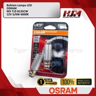 OSRAM T19 M5 H6 LED Motorcycle Headlight Bulb 1 5 Legs 6W - Mini BiLED 8135CW