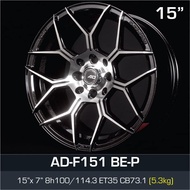AD 15 inch 7JJ 4X100 4X114.3 ET35 CAR SPORT RIMS WHEELS ADF151