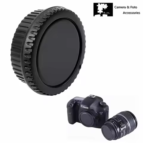 EF EF-S Mount DSLR Camera Body Cap & Rear Lens Cap Set For Canon EOS 2000D 4000D 3000D 1300D 1200D 2