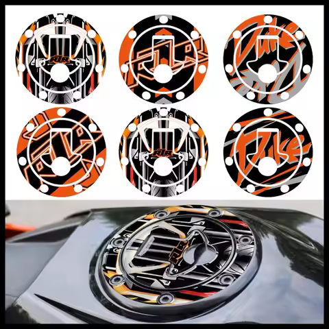 3D Gel Motorcycle Fuel Gas Tank Cap Cover Pad Stickers Moto Decal Accessories For KTM DUKE Duke 125