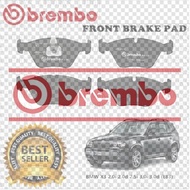 BREMBO BMW X3 E83 2.0i 2.0d 2.5i 3.0i 3.0d 3.5d Front Rear Disc Brake Pad