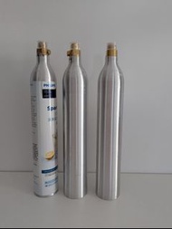 bottle exchange set of 3: fits Philips GoZero CO2 Refillable Cylinder Air Soda Sodastream 蘇梳打水機碳酸水氣泡