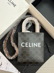 CELINE Tote bag 琴譜包 手袋 Mini 黃褐色