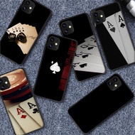 Soft Phone Case For iPhone 11 Pro Max 12 Pro Max 12 Mini 13 Pro Max Cover Gambler Poker