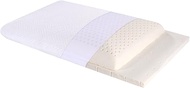 SUQ I OME Adjustable Slim Sleeper -Thin Latex Pillow,Flat Slim Pillow with 2 Removable Layers 3 Heights(1'', 2.5'', 3.5'') for Stomach, Side and Back Sleeper,23 x 15.7 x 3.5 inches