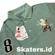 Men's Giordano Collar T-Shirt Short Sleeve - Men's Polo Shirt Giordano 3D LION Premium Collar T-Shir