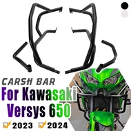 For Kawasaki Versys 650 Versys650 2023 2024  Motorcycle Engine Guard Crash Bar Bumper Falling Protec