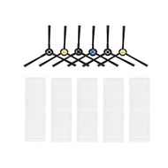 Vacuum Cleaner Side Brush Hepa Filter for ILIFE V3S MAX Robotic Vacuum Cleaner Parts Accessories Rep