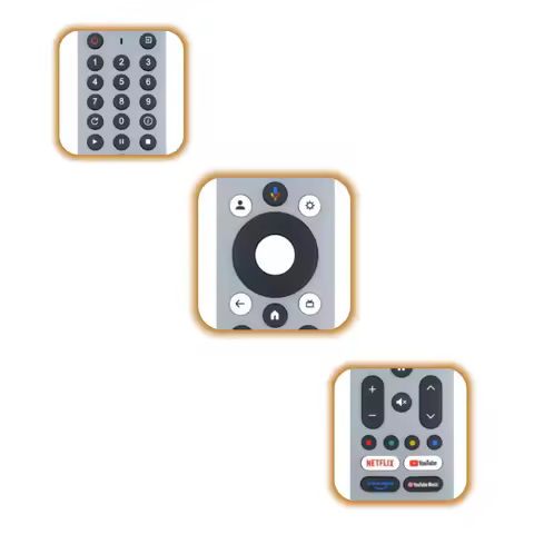 New RM-C3293 Replacement Voice Remote Control Fit for JVC 4K Smart TV RMC3295 RM-C3295 RMC3295 with 