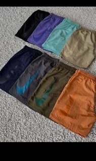 外國優惠預訂 8色選 Nike x Edifice swoosh logo 速乾短褲 swim short