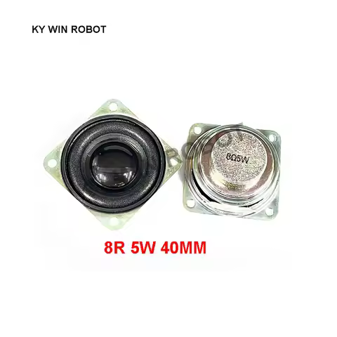 2PCS/Lot High Quality Speaker Horn 5W 8R 40x40mm 4x4cm Mini Amplifier Rubber Gasket Loudspeaker Trum
