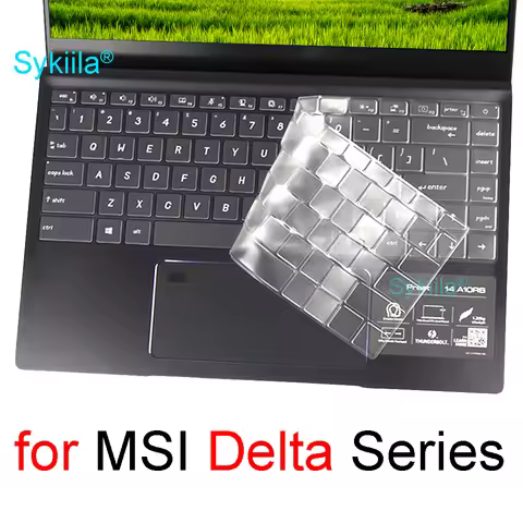 Keyboard Cover for MSI Delta 15 AMD Silicone Laptop Protector Skin Case Accessories