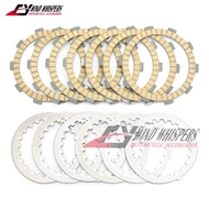 Friction Steel Clutch Plates Discs Set For YAMAHA DT 230 DR230R Lanza 1997-1998 DT 200 R 1988-1996 D