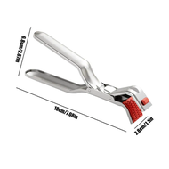 (Roy) Hot Dish Plate Clip Anti-Scald Bowl Clip Gripper Handle Bowls Clamp Holder for Fry Pans Air Fr