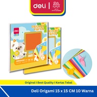 Deli Origami 15x15 Cm 10-color folding paper/ 100 50-sheet/ - EY015 EY014/