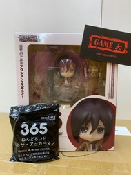 全新 日版 GSC NENDOROID 黏土人 365 米卡莎 阿卡曼 進擊的巨人 Mikasa Ackerman Attack on Titan 二次再版 特典版  