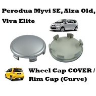 Original Perodua Rim Cap/Wheel Cover (Curve Type) For Myvi SE, Viva Elite, Alza Old