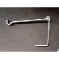 Vehicle Car Handle Jack Foldable Steel from Japan Market Kereta Besi Pusing Tangan Jek Tayar Body