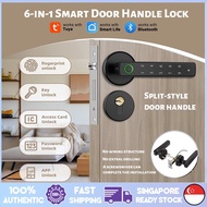 Digital Fingerprint Door Lock Electronic Smart Door Lock Safety Digital Lock Set Wireless Bluetooth 