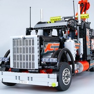 LEPIN 20020 1877pcs technic series The American heavy container trucks Model Building blocks Bricks