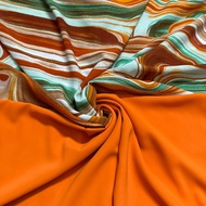 Code B2 ao dai fabric, mango silk ao dai, fabric size 1m5