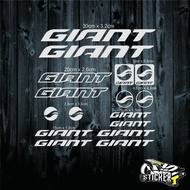 Giant cutting sticker Bike frame