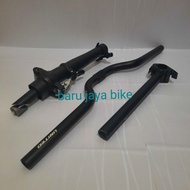 HANDLEPEST 25.4 ALOY STEM PACKAGE UNITED 25.4 HANDLEBAR PACKAGE