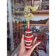 Red Racing White Fastener With Brass Hook Size 9-13 C