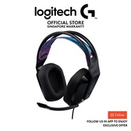 Logitech G335 Wired Gaming Headset, with Microphone, 3.5mm Audio Jack, Comfortable Memory Foam Earpa