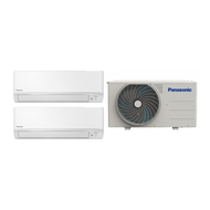 Panasonic樂聲一拖二 1.5匹+1.5匹纖型多聯分體變頻淨冷掛牆式冷氣機(附遙控)CS-MPU12BKAx2/CU-2LU18BBA