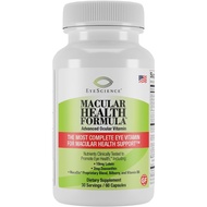 Macular Health Beyond AREDS2 Formula, Advanced Ocular Vitamin - Containing Lutein, Zeaxanthin, Bilbe