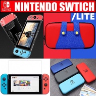 ★ 5 in 1 Nintendo Switch 1 2 OLED / Switch Lite Transparent Crystal Clear Hard Case Accessories Case