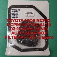 TOYOTA VIOS NCP42 NCP93 NCP150,ALTIS 03-10,WISH ZEN10 AUTO GEAR BOX FILTER KIT SET