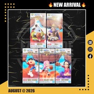 <設面交/寄運> 26年8月新貨！全新未開封 亞版/行版/日版 Banpresto WCF 宴 宴會派對 vol.1 (全5款) 路飛 Luffy 甚平 Jinbe 羅賓 Robin 波妮 Bonne