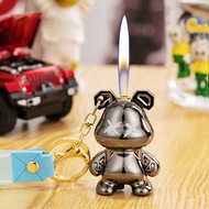 [ TẶNG KÈM MÓC KHÓA] HỘP QUẸT - BẬT LỬA GẤU BEARBRICK  MINI TRƠN BÓNG FULLBOX