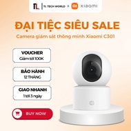 Xiaomi C301 Smart Surveillance Camera - 360 Degree Rotation Resolution - TL Tech World