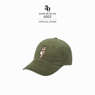 ADLV [acme de la vie] หมวก Bear Character Ball Cap Green (50073SBCCAU_H5GNXX)