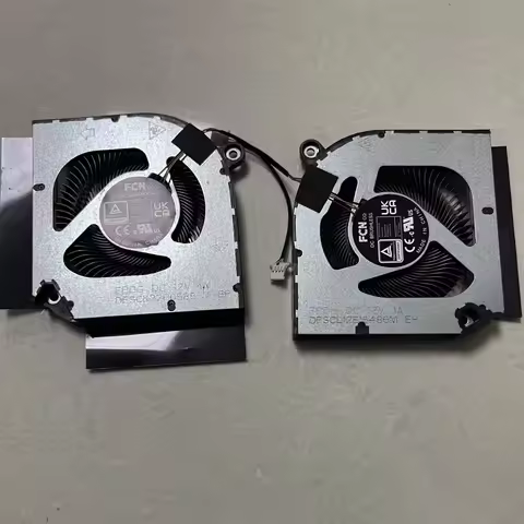New CPU GPU Cooler Fan For Acer nitro 5 AN515-58 PH317-55 N22C1 N20C11 DC 12V 1A Radiator