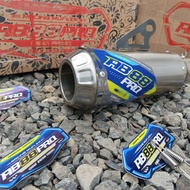 RBT GTX competitionknalpot type GX8 AB88PRO muzzleOriginal inlete 50TITAN