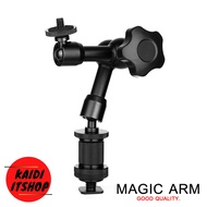 อุปกรณ์กล้อง Digital Magic arm ใช้สำหรับต่อดัดแปลงกับกล้องถ่ายภาพ Magic Arm 11″ With Super Clamp For LED