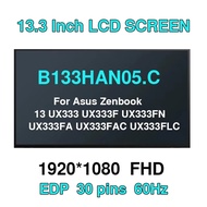 Original B133HAN05.C for Asus Zenbook 13 UX333 UX333F UX333FN UX333FA UX333FAC UX333FLC Laptop Lcd S
