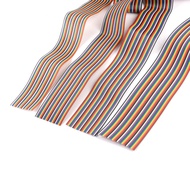 40P Colorful Flat Cable Dupont Cable 7-Core 12-Core 16-Core 28-Core Color Dupont Cable Color Flat Ca