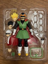 (已開有啡盒) SHF魂限 龍珠Z 撒亞超人 孫悟飯 SHFiguarts Dragon Ball Z Great Saiyaman Action Figure