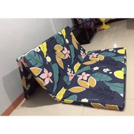 2inch 3 Fold Foam Cover with Zipper Mattress Protector Mattress Topper Random Designs