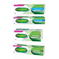 POLIDENT FLAVOUR FREE CREAM 20G (EXP:11/2026) | 60G (EXP:06/2026) | FRESH MINT 20G (EXP:09/2026) | 6