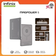 Infinix Magpower 5 | Power Bank Infinix Xp06 5000Mah Wireless Charger
