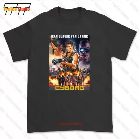 Jean Claude Van Damme Cyborg T-shirt Tee J960